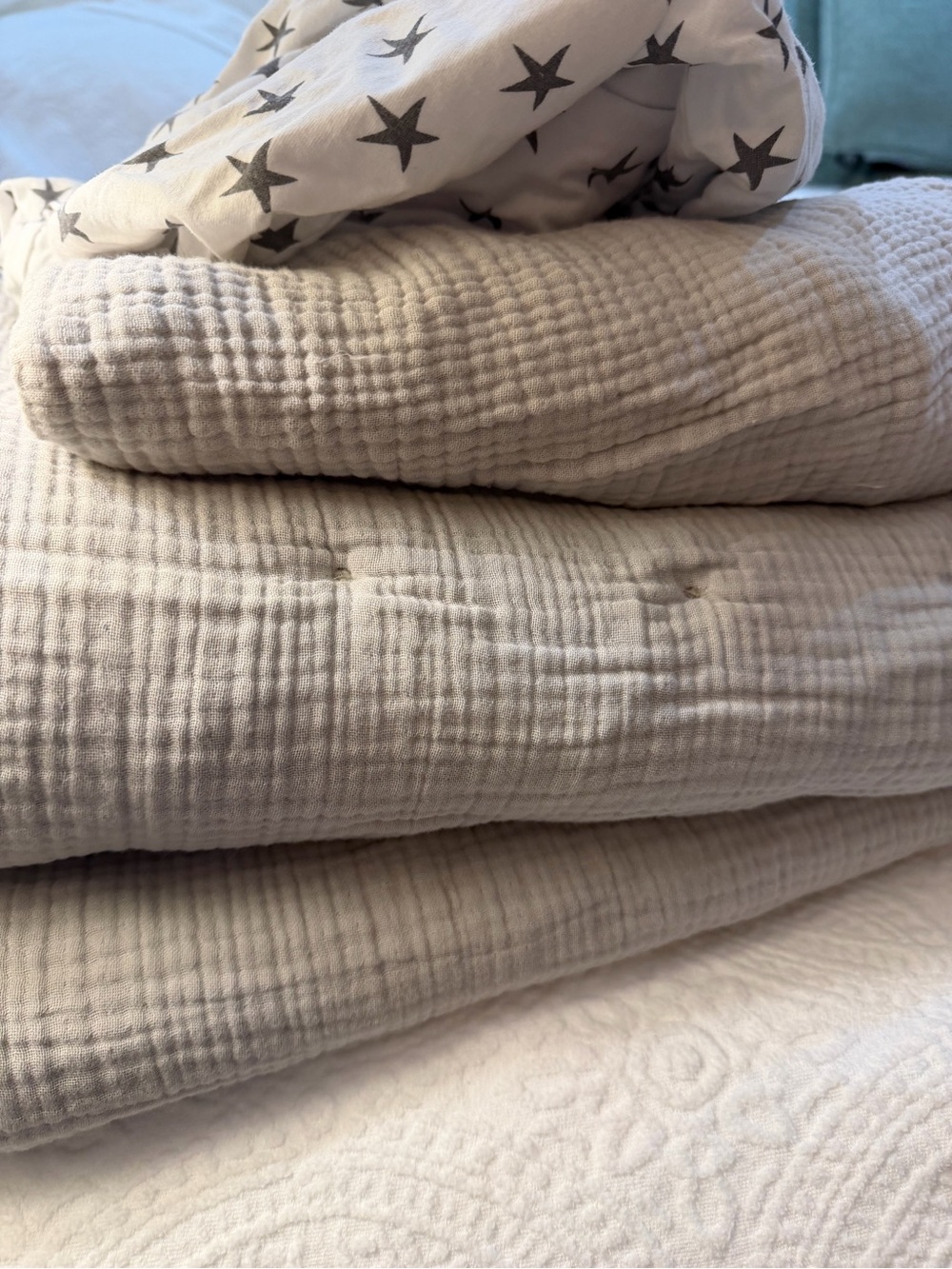 Restoration Hardware RH 
INFANT/BABY  Gauze Quilt